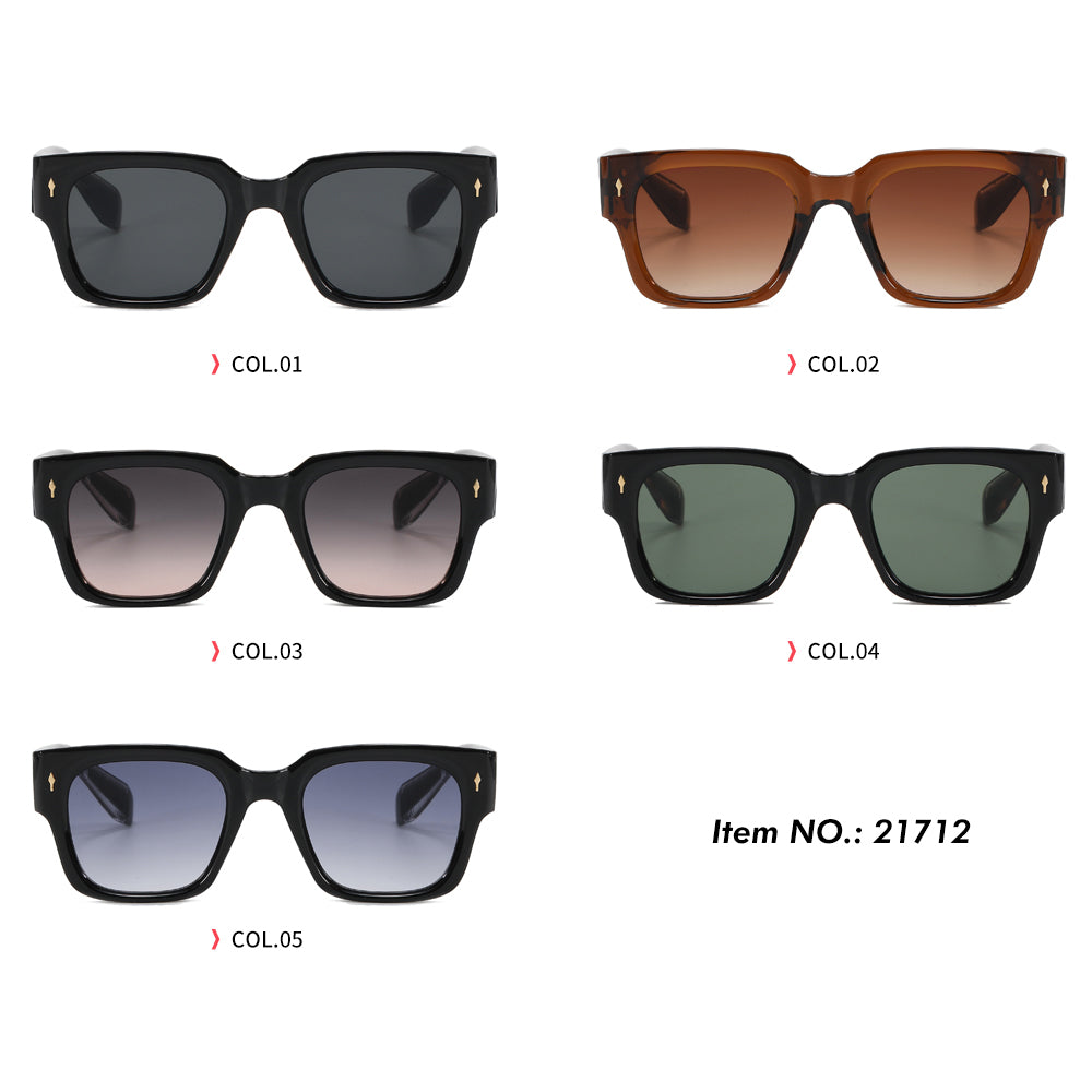 Square Shades Outdoor Vacation Sunglasses