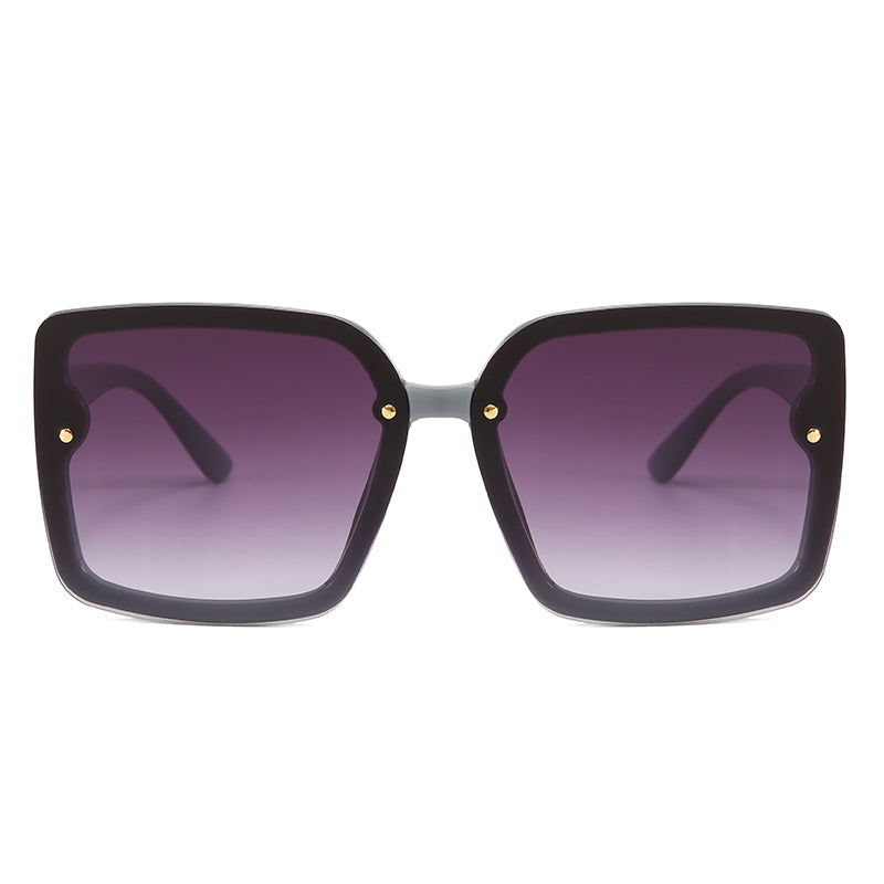 Women Square Gradient Shades Sunglasses
