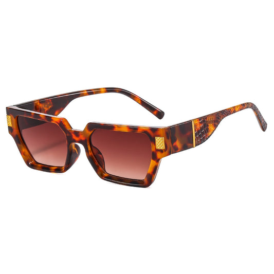 Classic Square Thick Frame Sunglasses