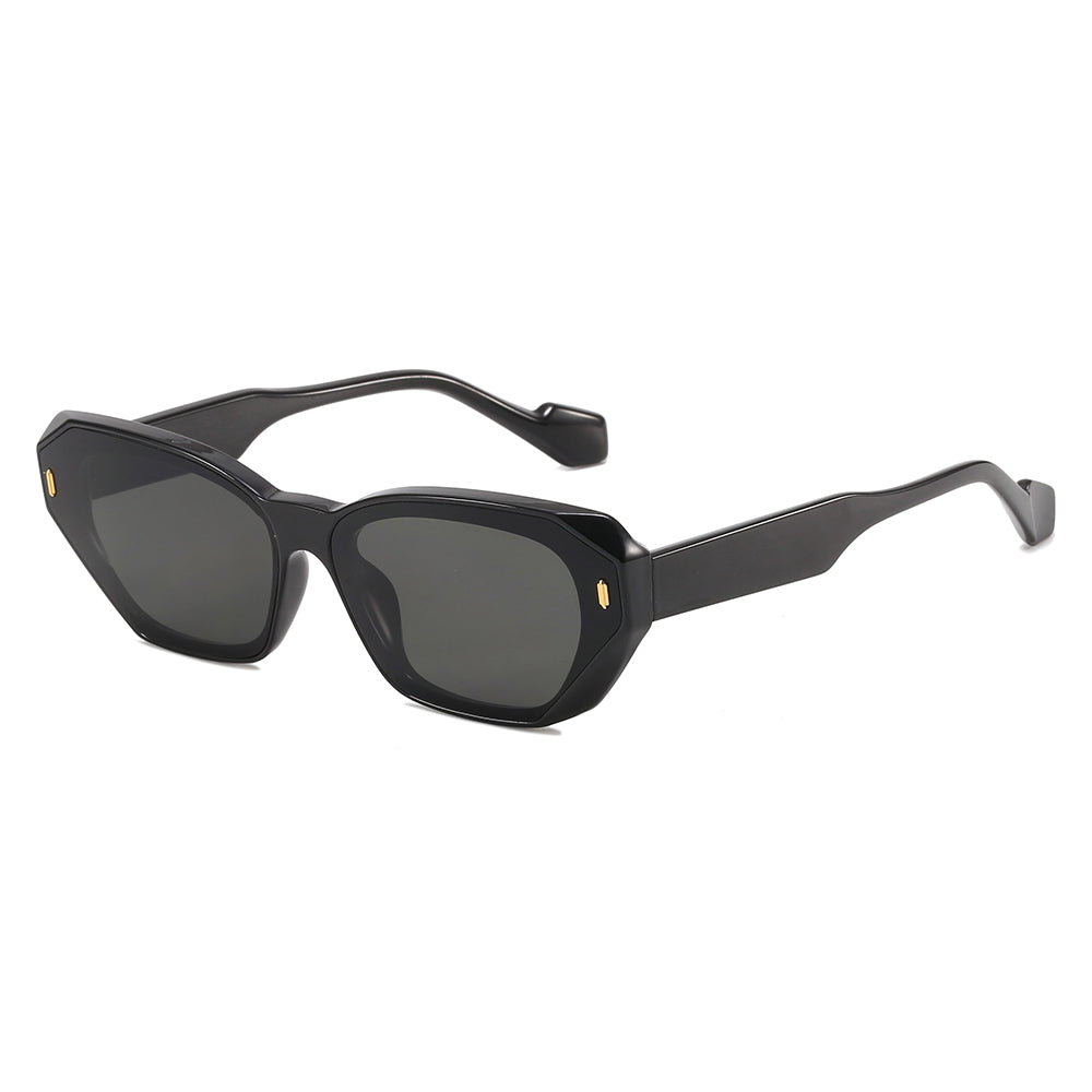 Chic Cat Eye Women Irregular Narrow Sunglasses