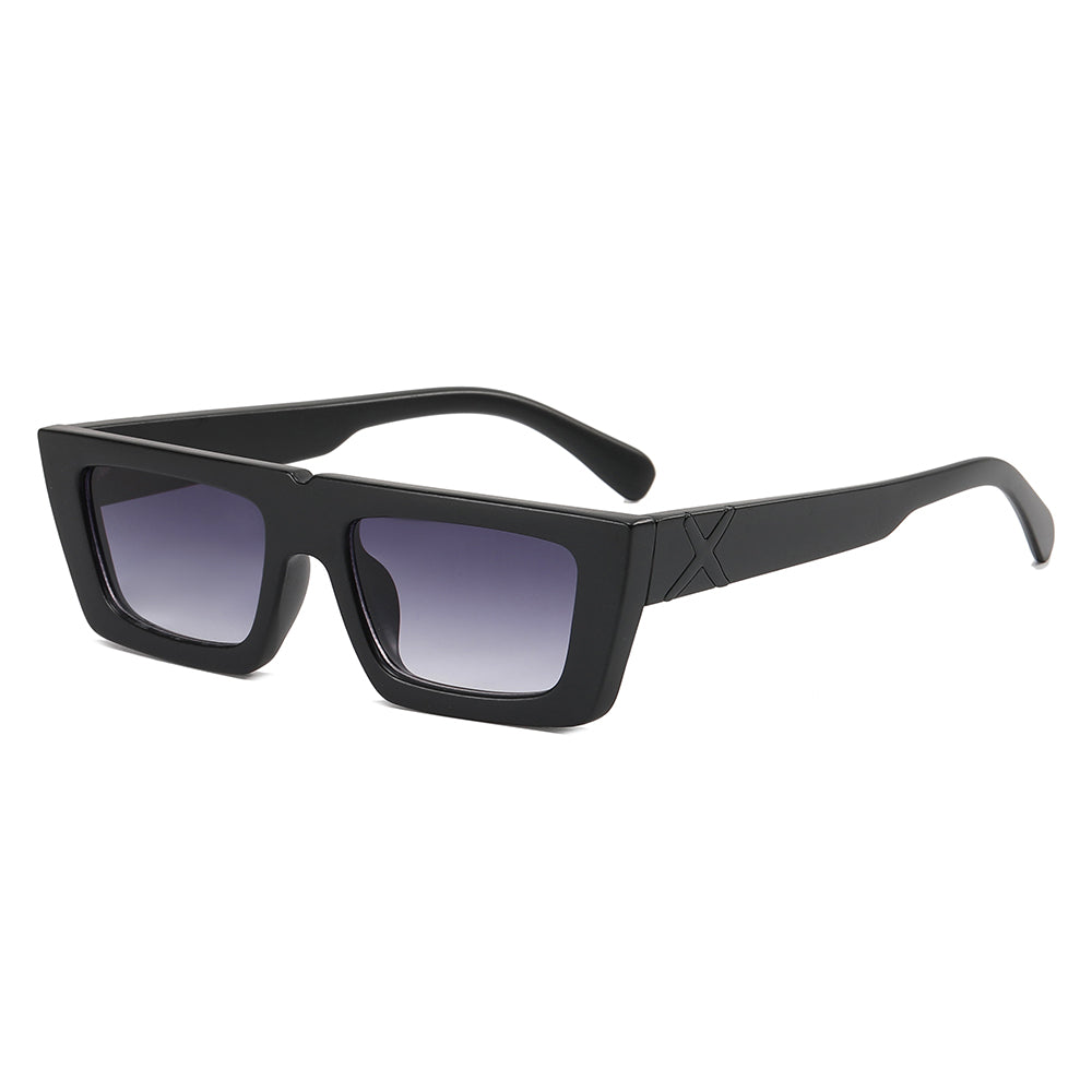 Fashion Flat Top Rectangle Sunglasses