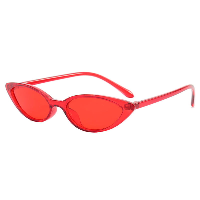 Women Small Triangle Cat Eye Sunglasses