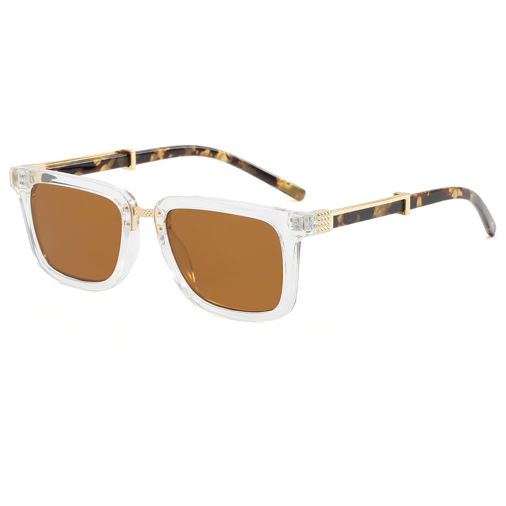 Retro Classic Women Square Gradient Sunglasses