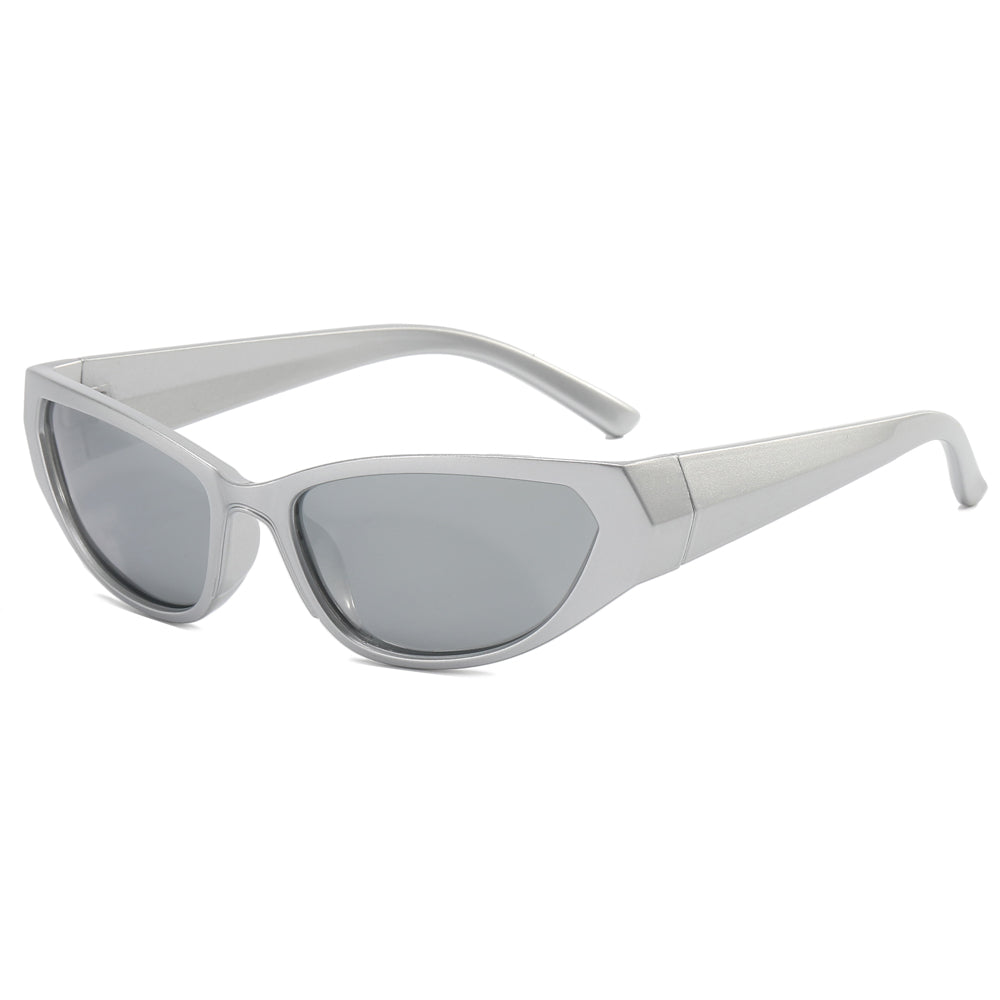 Polarized Y2K Oval Outdoor Cycling Sporty Sunglasses