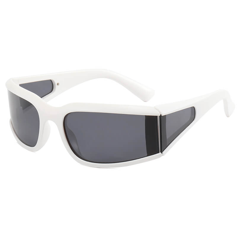 Fashion Sporty Wrap Around Goggle