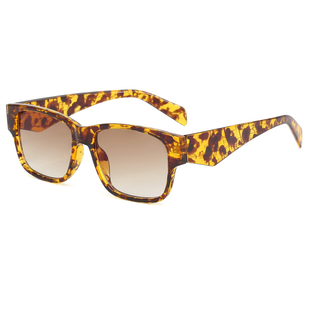 Vintage Thick Square Trendy Cateye Sunglasses