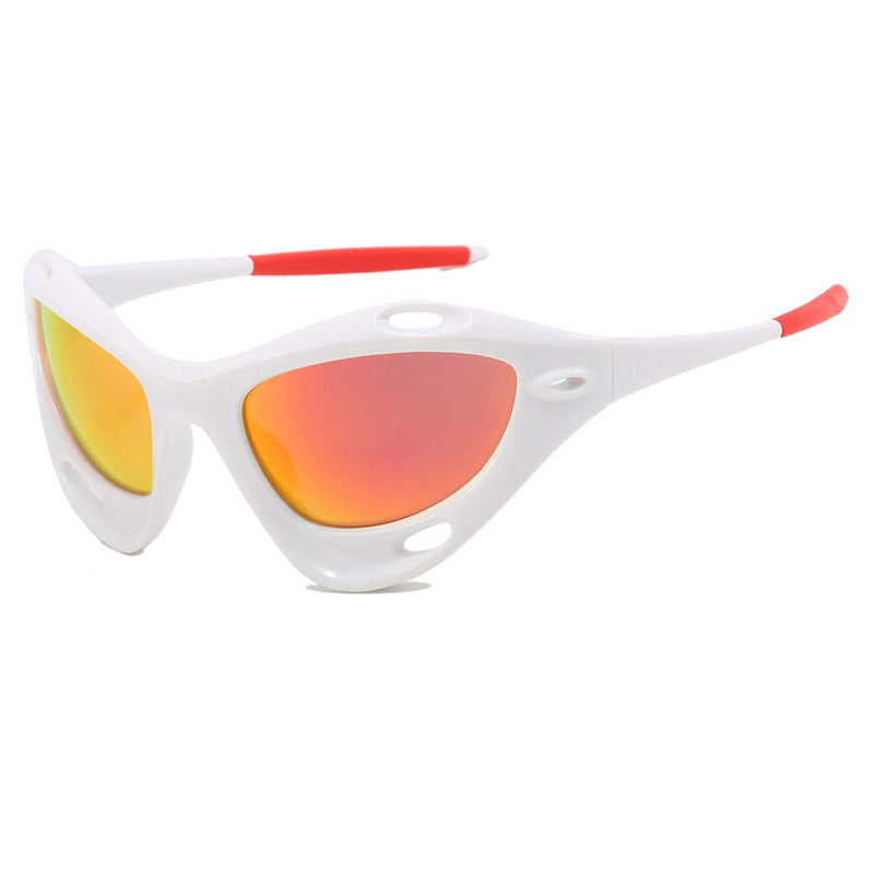 Futuristic Y2K Fashion Sporty Sunglasses