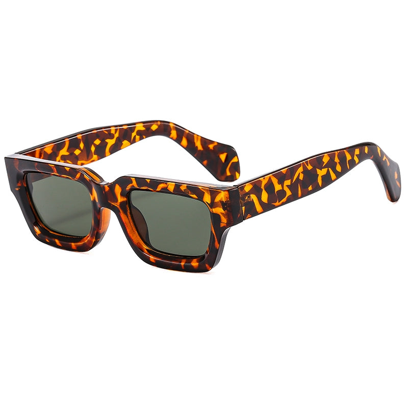 Fashion Rectangle Shades Sunglasses