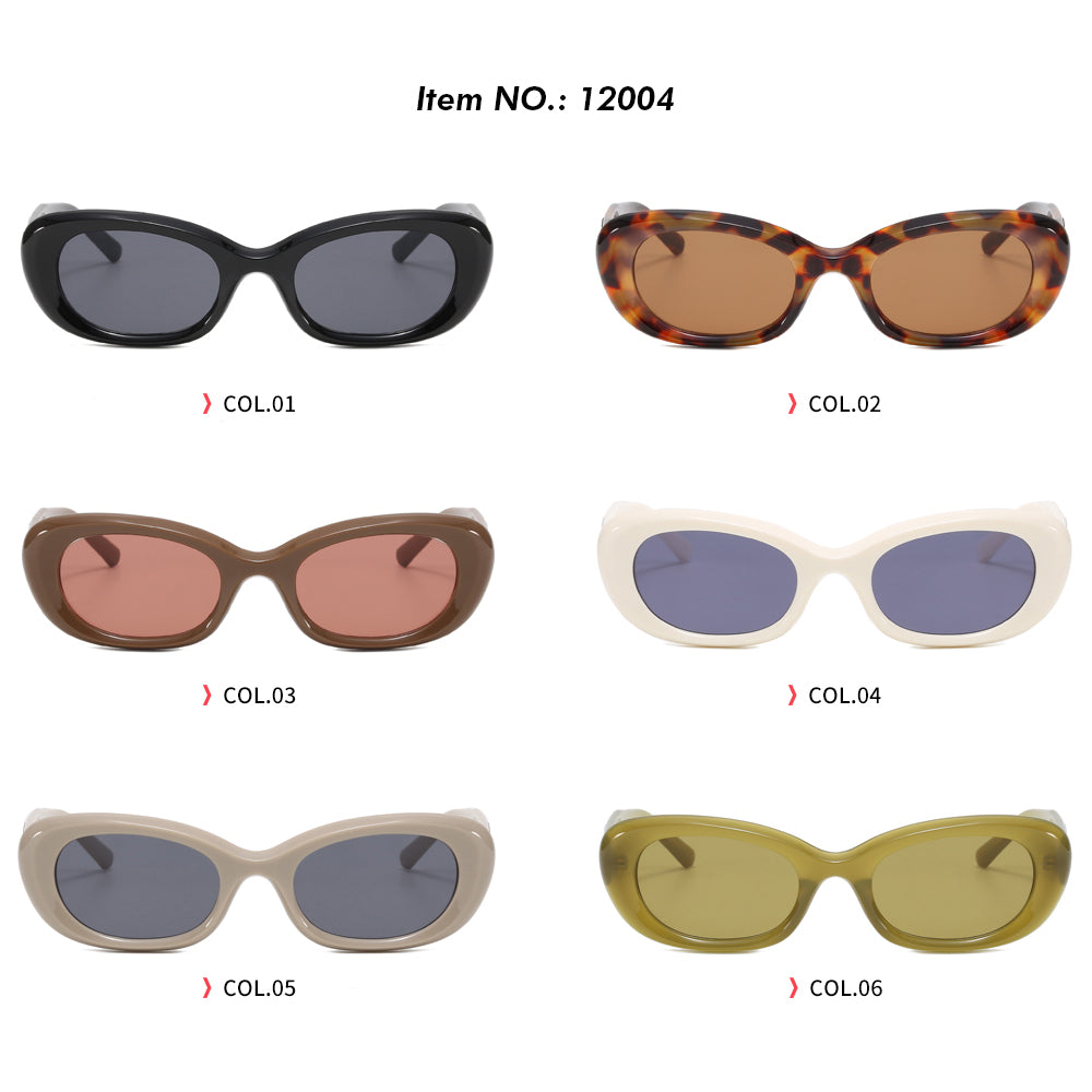 Retro Rectangle UV Protection Outdoor Sunglasses