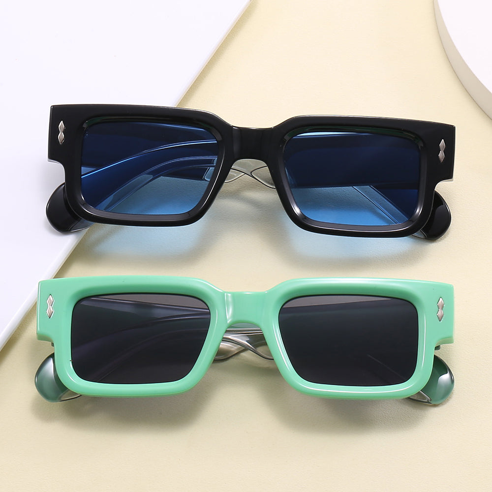 Retro Square Shades Sunglasses
