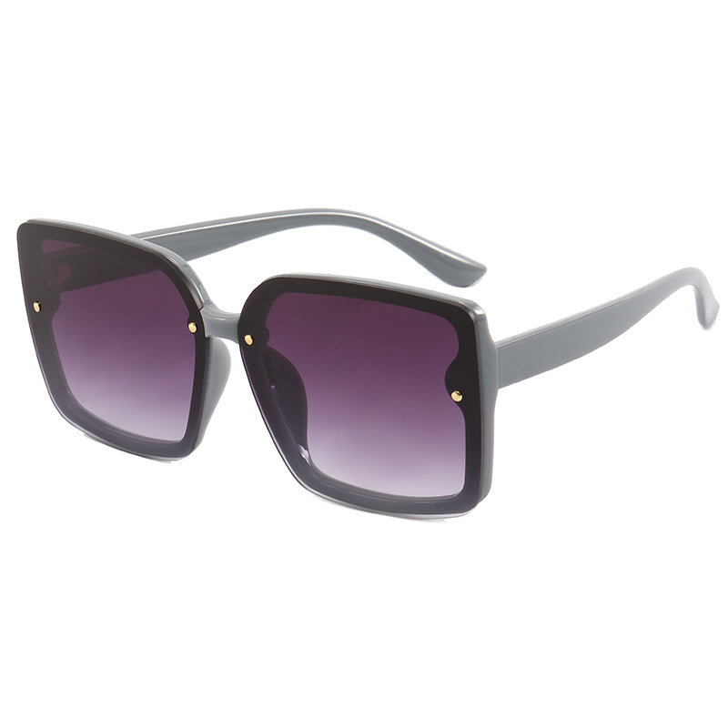 Women Square Gradient Shades Sunglasses