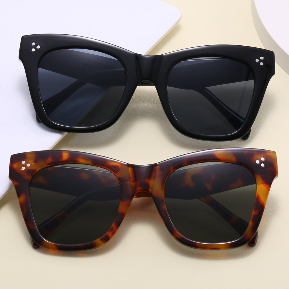 Cat Eye Square Women UV400 Protection Sunglasses