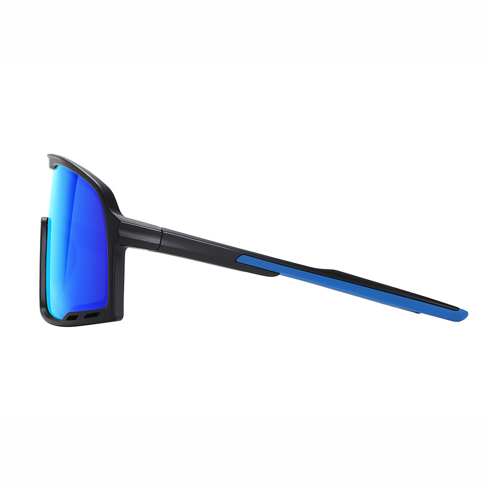 Oversized One Piece Lens Cycling Running Sports Polarized Sunglasses