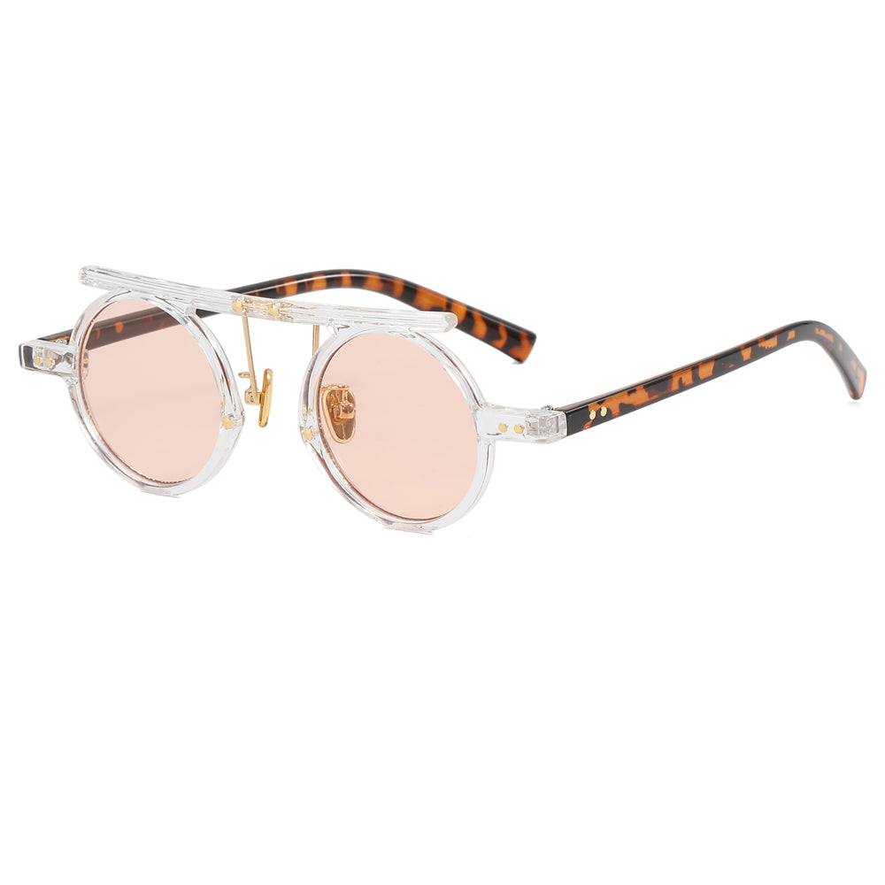 Fashion Round Steampunk Sunglasses