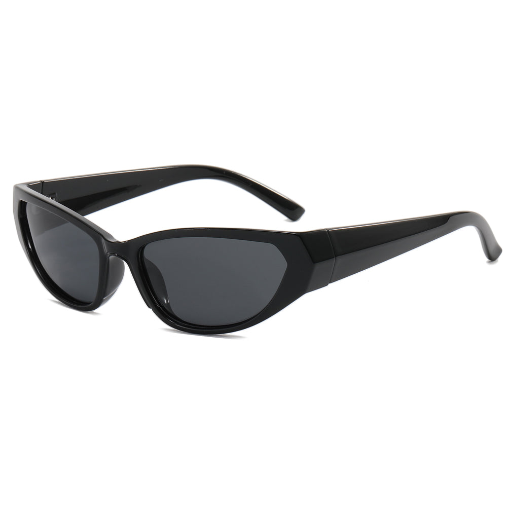 Polarized Y2K Oval Outdoor Cycling Sporty Sunglasses