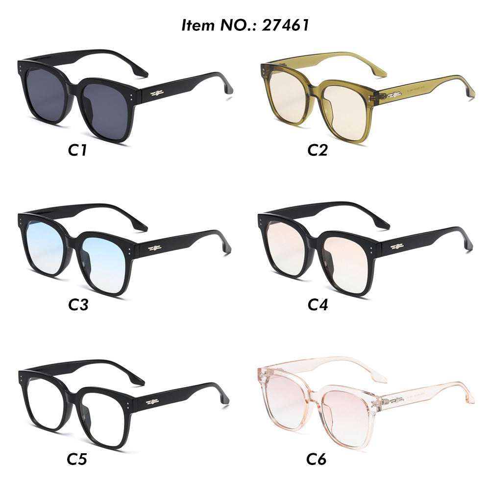 Square Black Shades Sunglasses