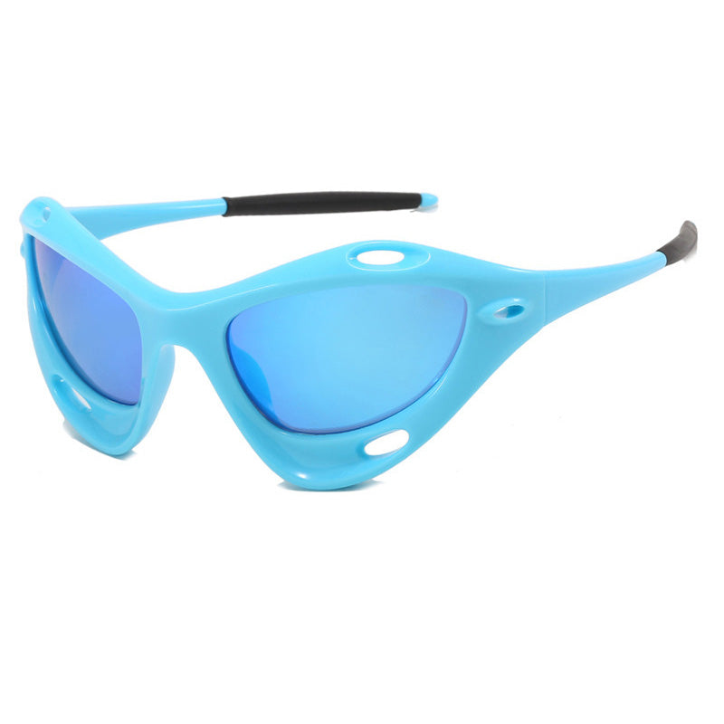 Futuristic Y2K Fashion Sporty Sunglasses