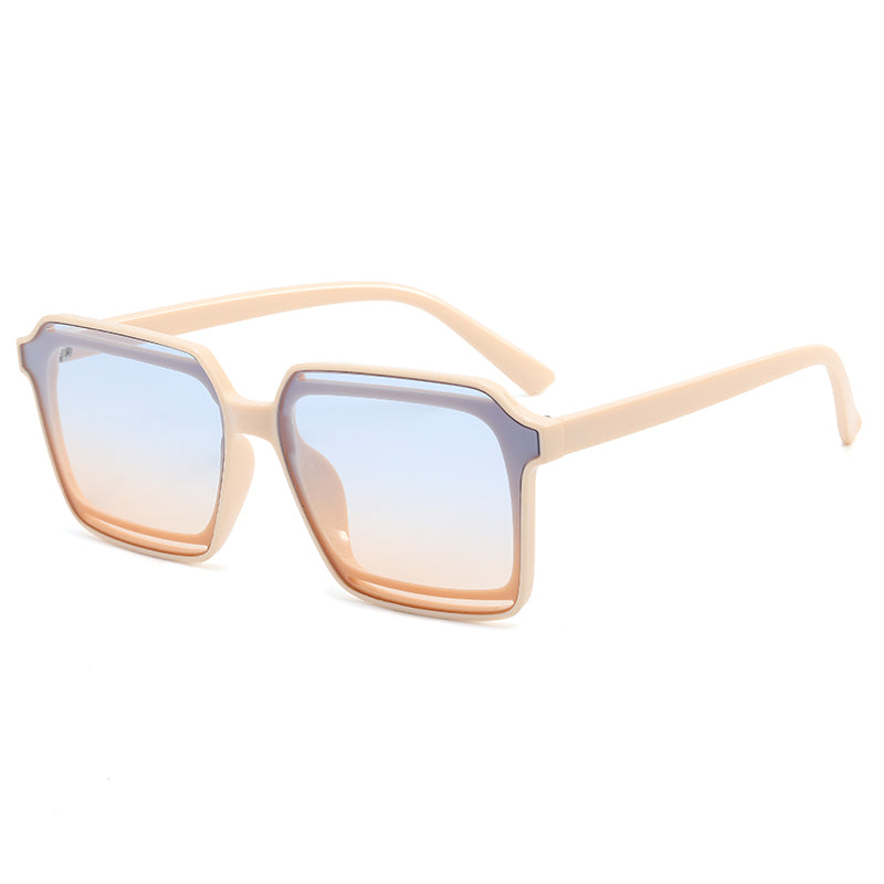 Women Square Gradient Shades Sunglasses