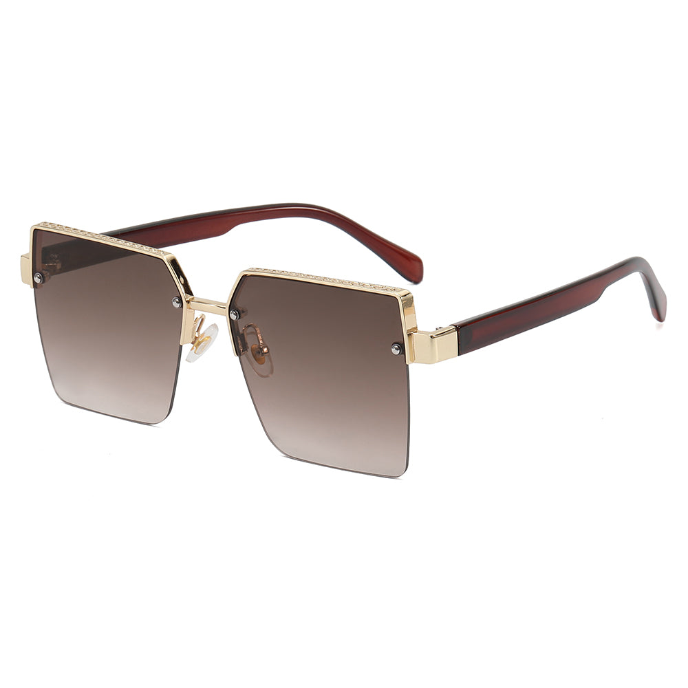 fashion square Gradient Shades sunglasses