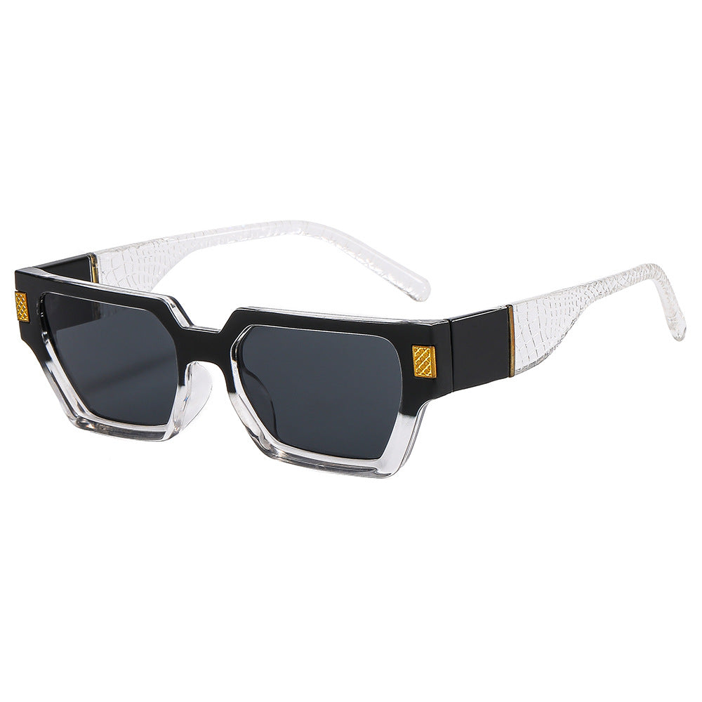 Classic Square Thick Frame Sunglasses