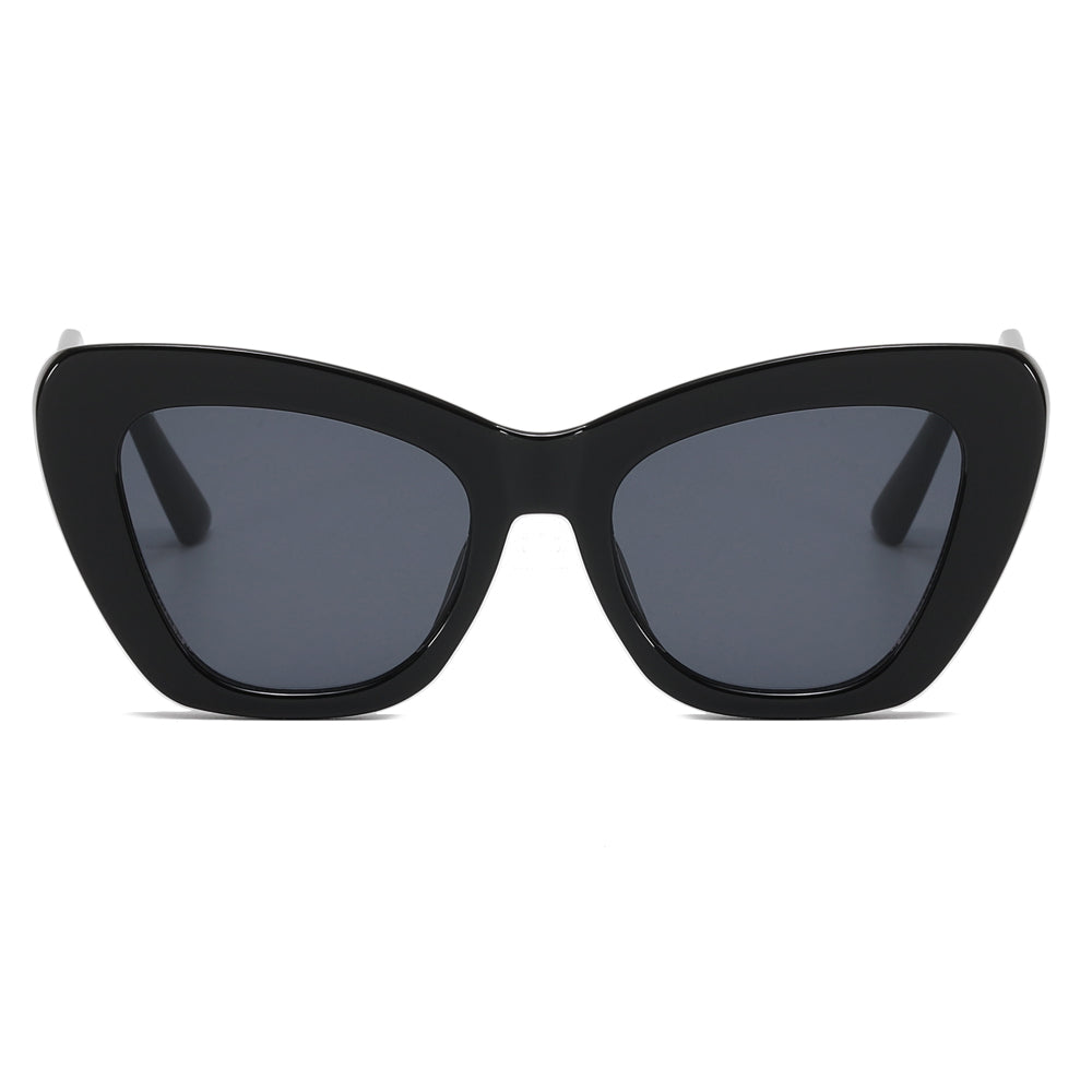 Big Frame Women Shades Cat Eye Sunglasses