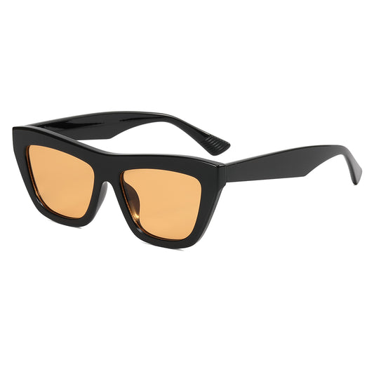 Vintage Women Square Trendy Cateye Sunglasses