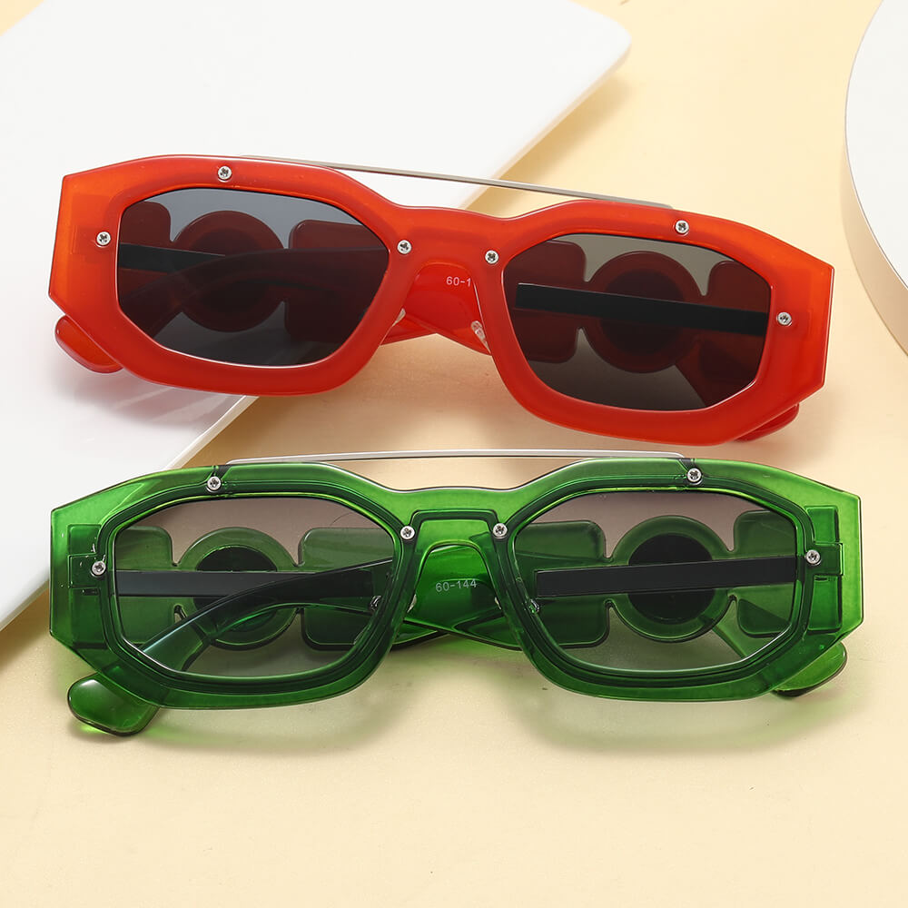 Fashion Double Bridge Designer Sunglasses
