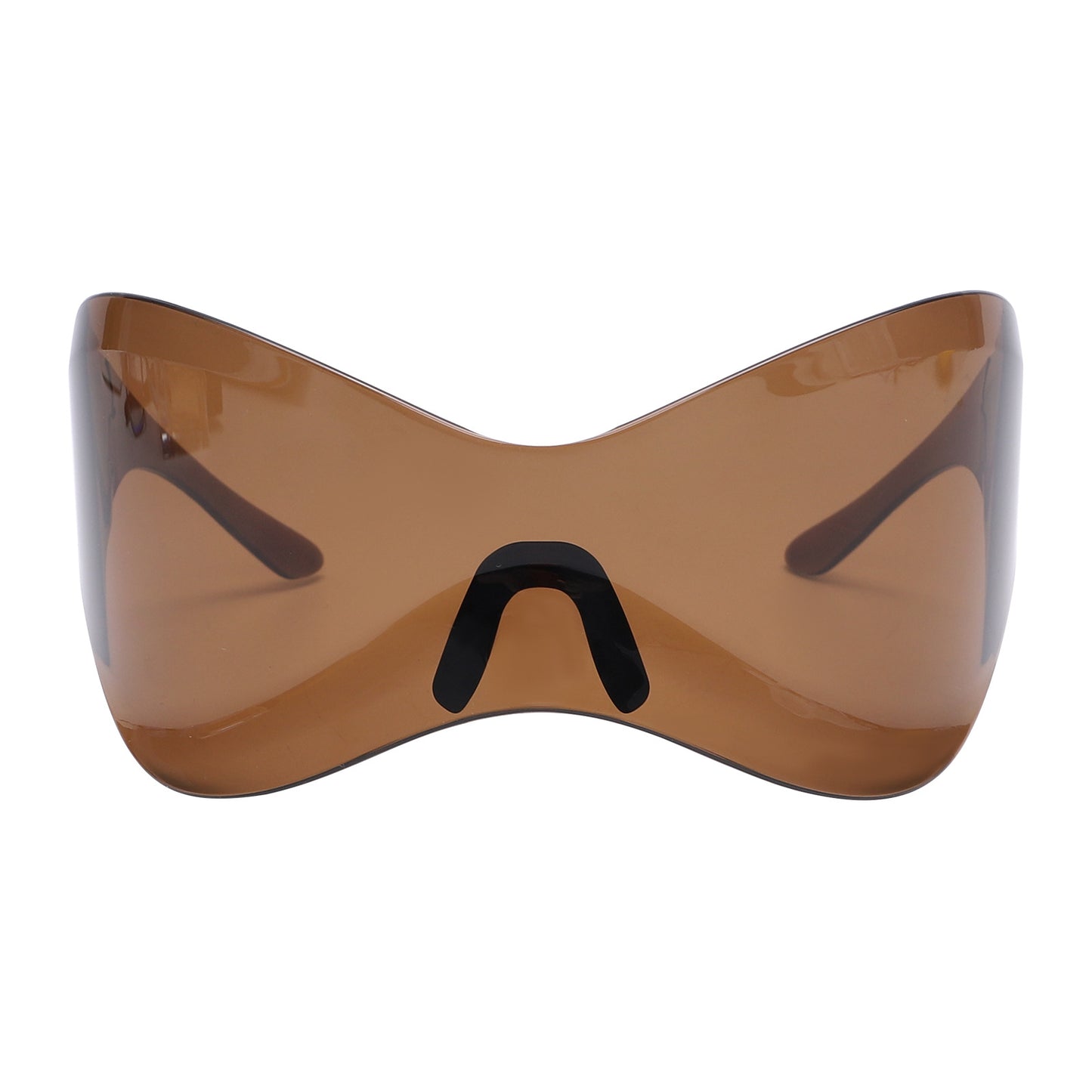 Oversized Mono Lens Y2K Shades Sunglasses