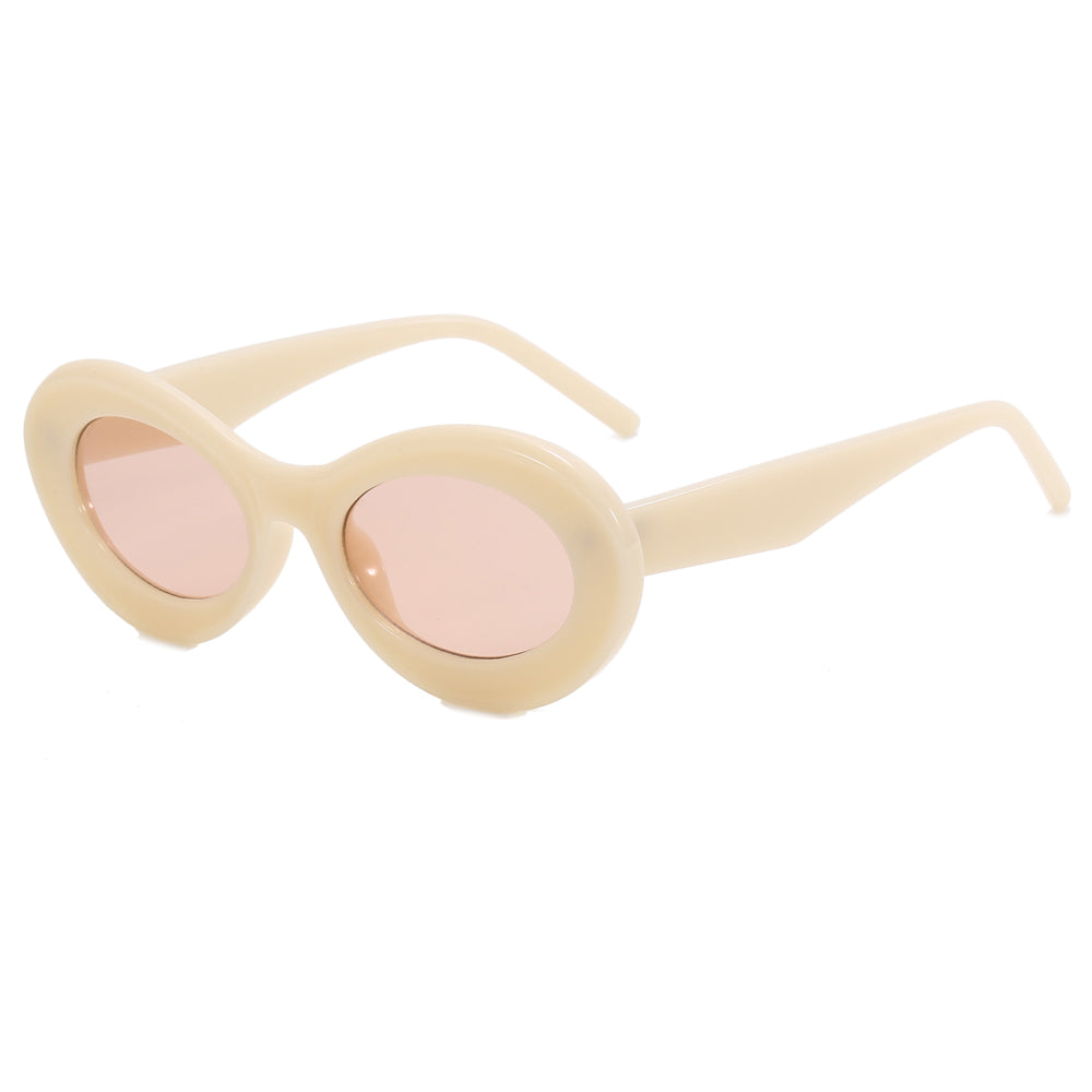 Women Retro Vintage Small Oval Stylish Sunglasses