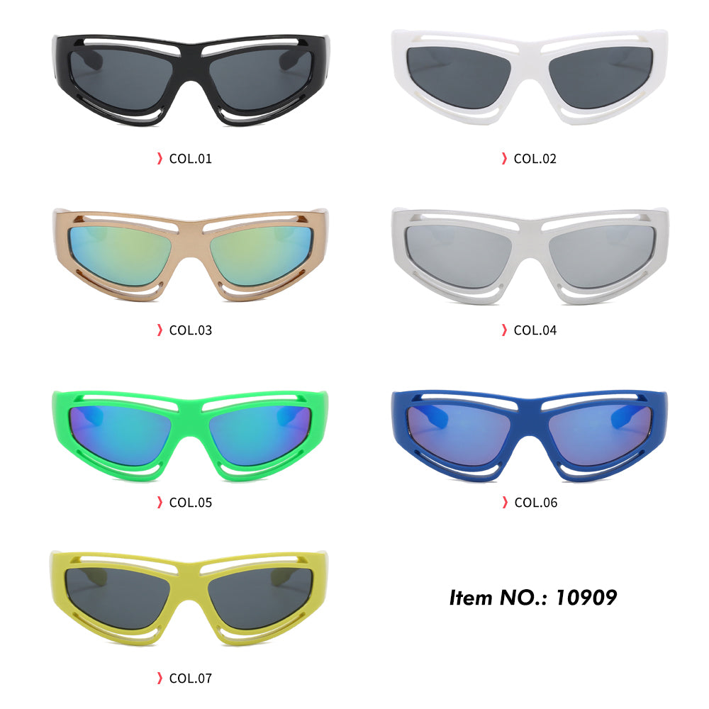 Retro Cat Eye Y2K Outdoor Cycling Sporty Goggles Sunglasses