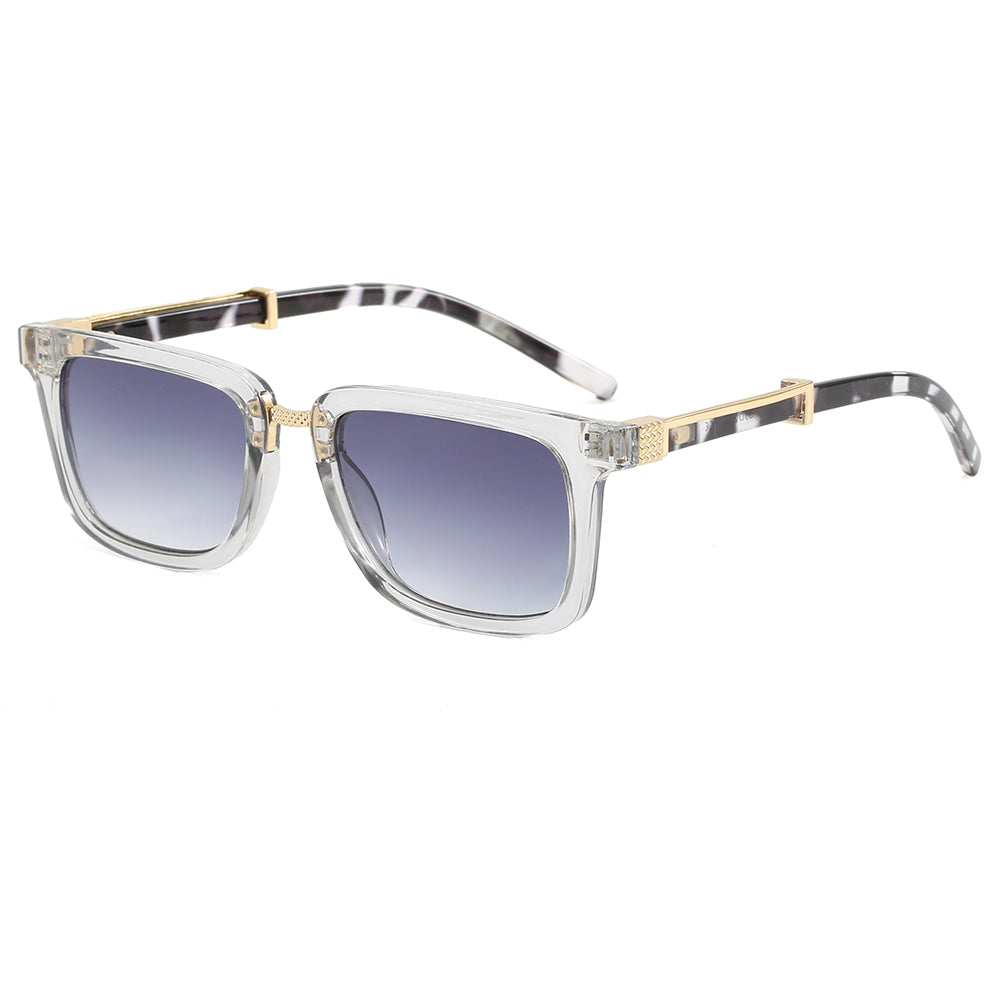 Retro Classic Women Square Gradient Sunglasses