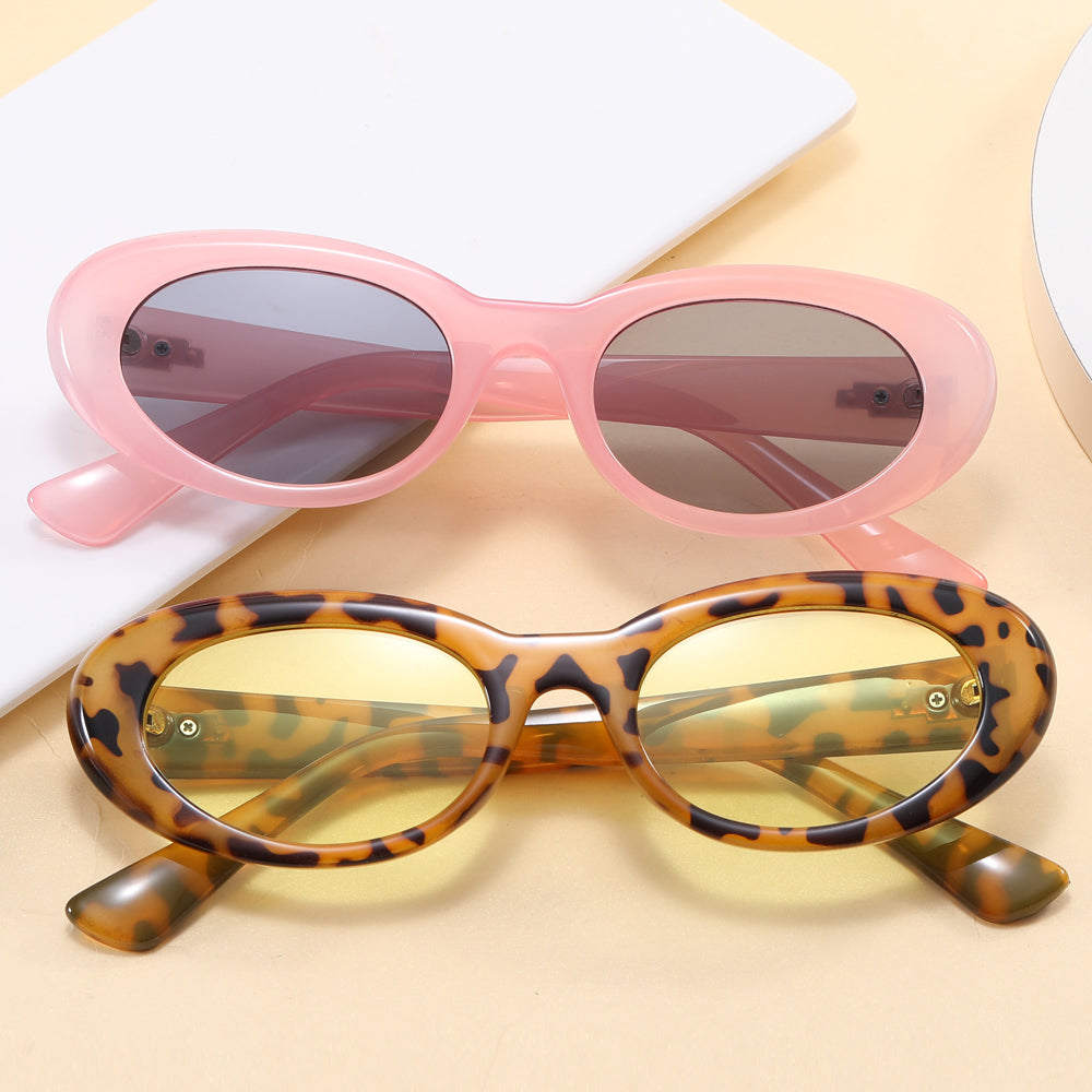 Fashion Small Oval Sunglasses