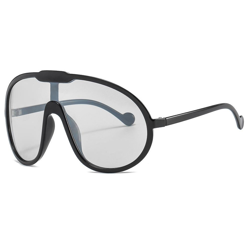 Oversized Shield Shades Sunglasses