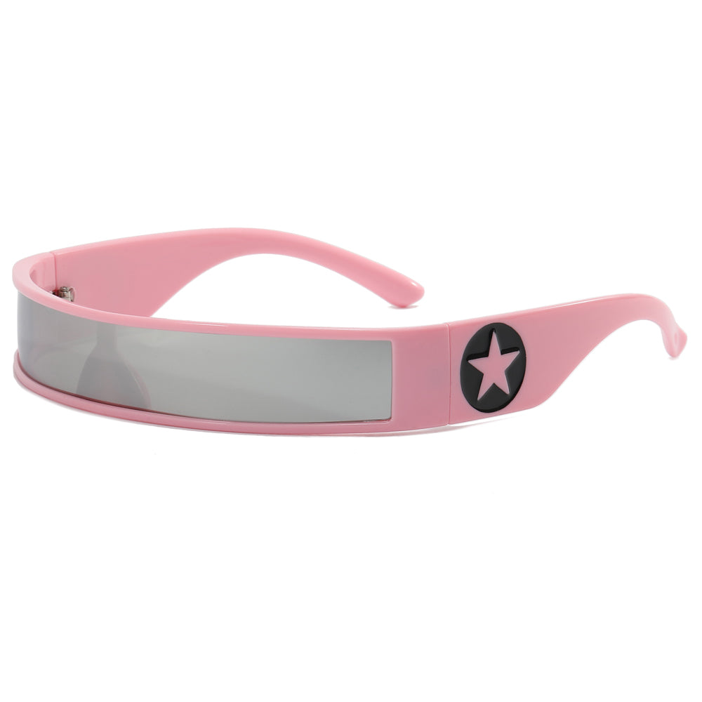 Y2K Cyberpunk Futuristic Sports Sunglasses