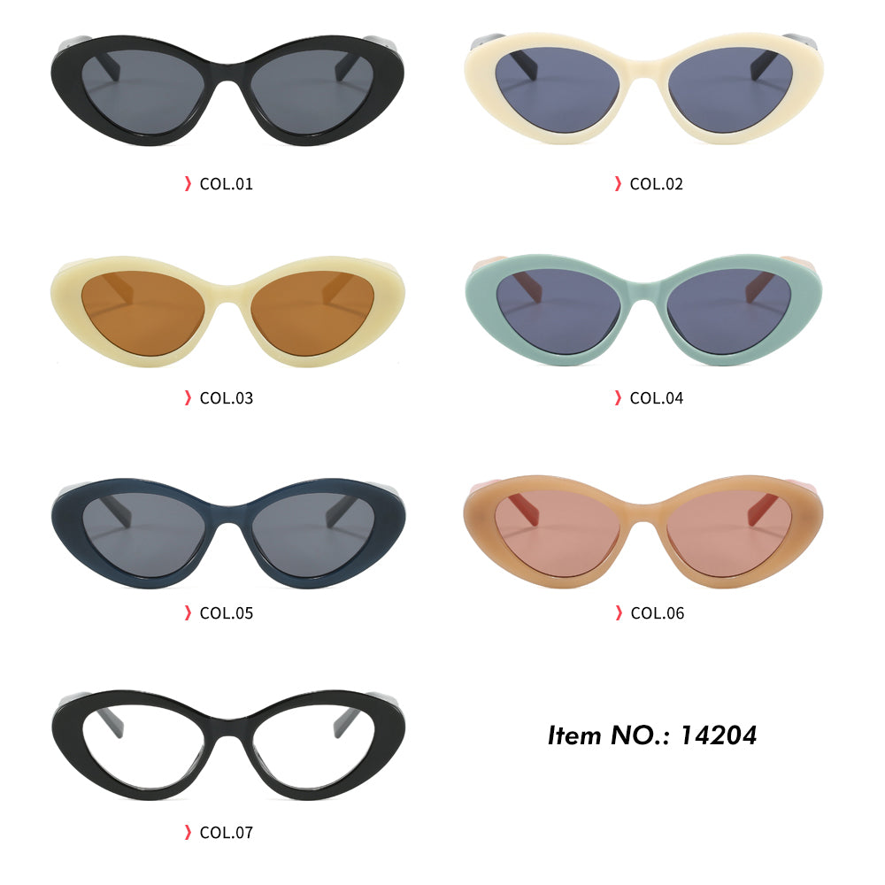 Retro Cheap Small Triangle Cat Eye Vacation Sunglasses