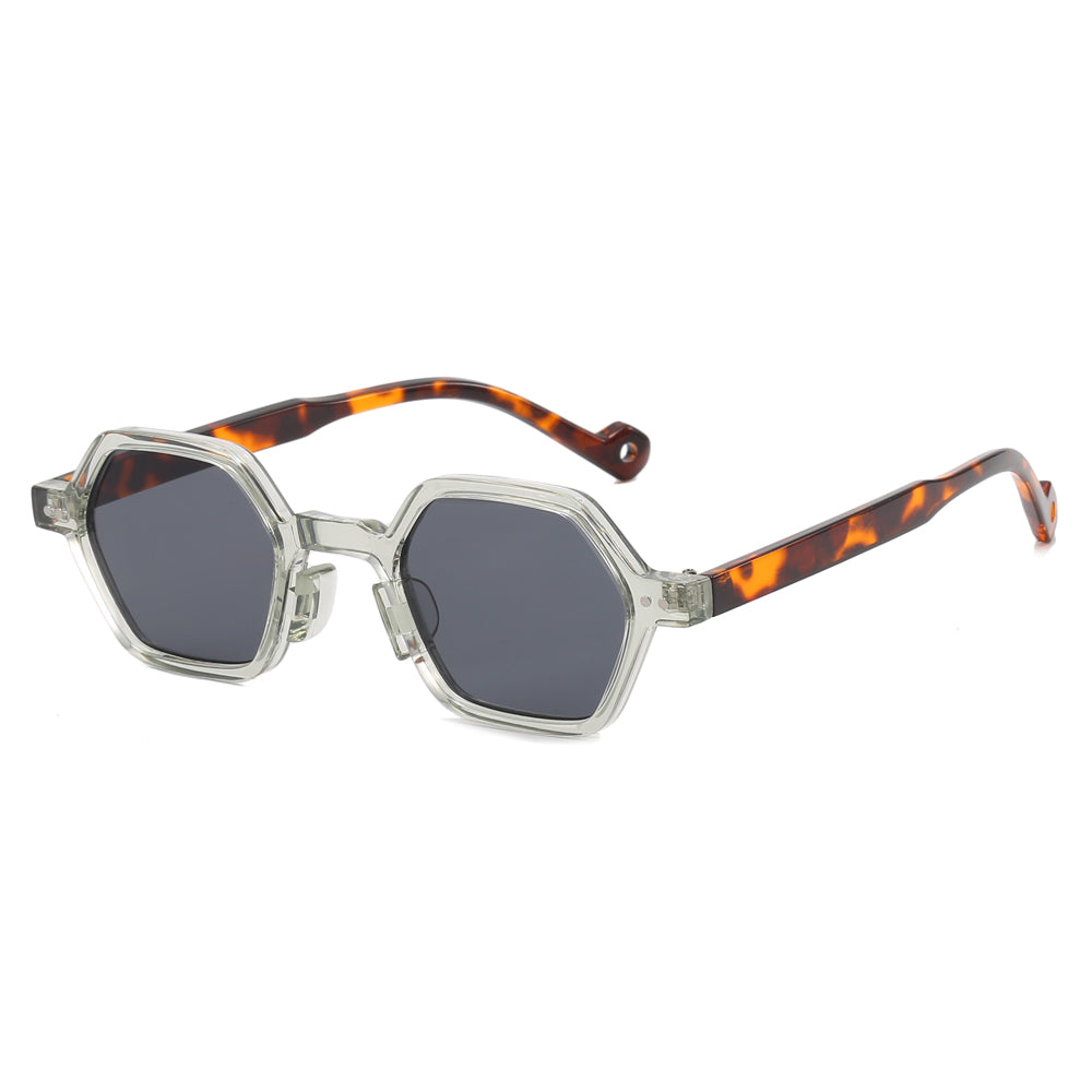 Women Small Hexagon Shaped Sunglasses