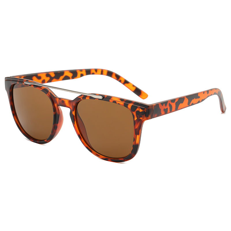 Men Square Flat Top Outdoor Sunglasses