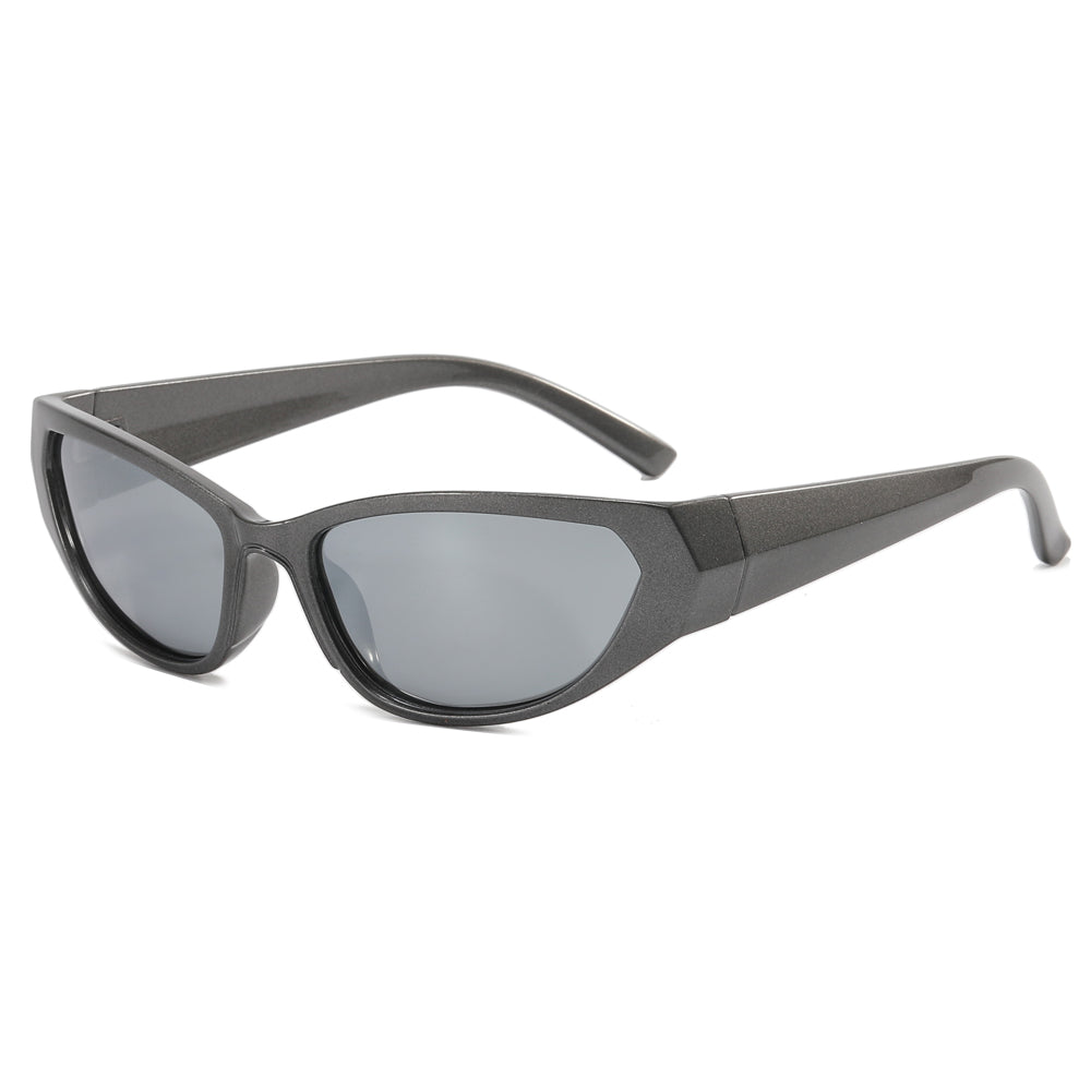 Polarized Y2K Oval Outdoor Cycling Sporty Sunglasses