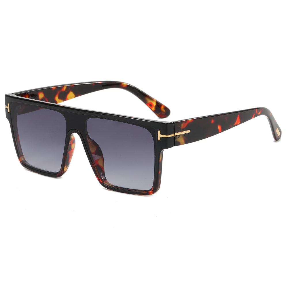 Flat Top Gradient Shades Sunglasses