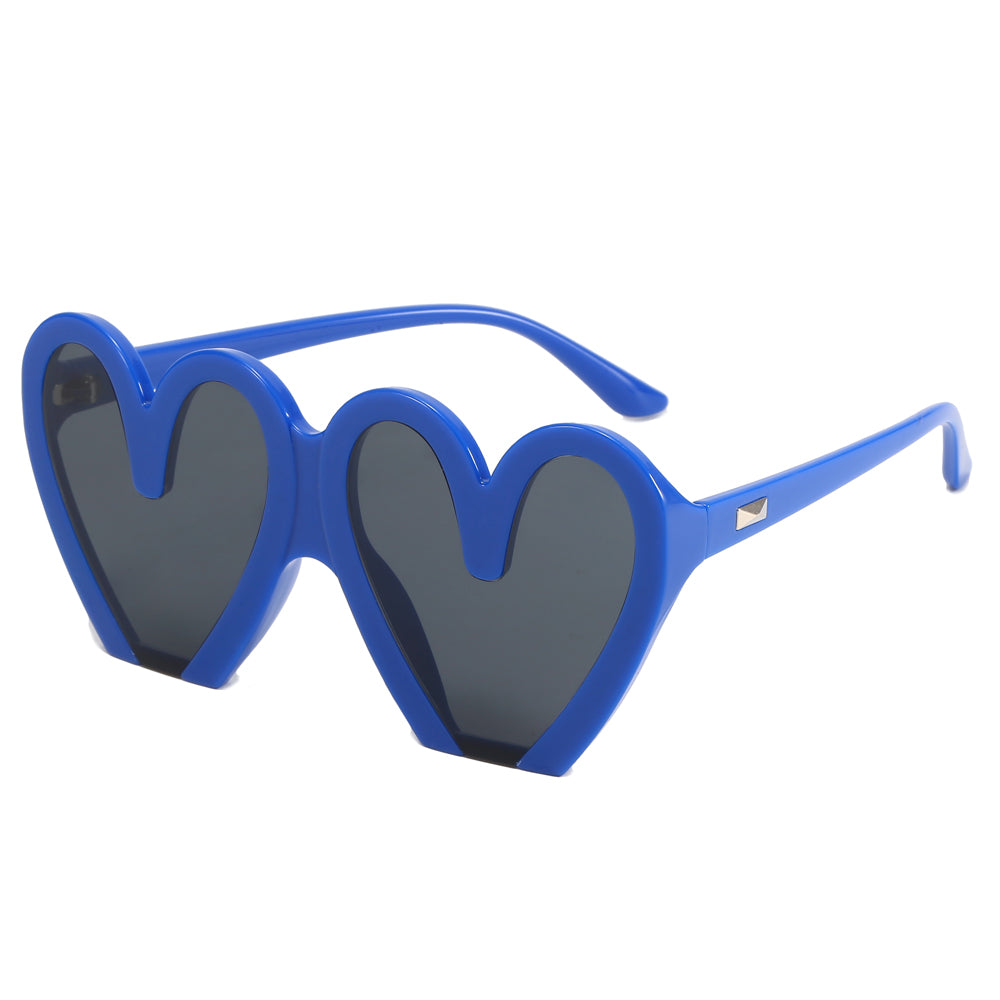 Lovely Cute Heart Shaped Sunglasses