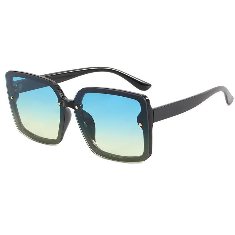 Women Square Gradient Shades Sunglasses