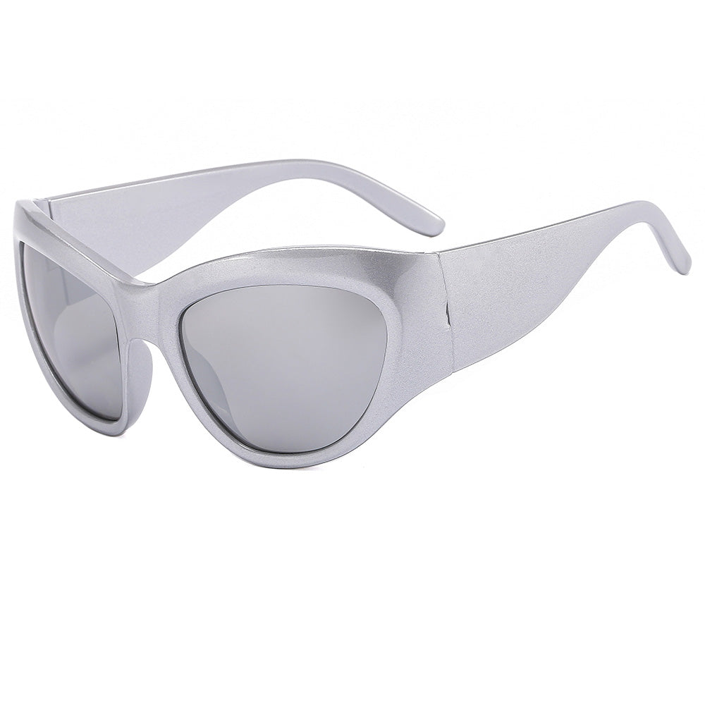 Sporty Oversize Y2K Oval Sunglasses