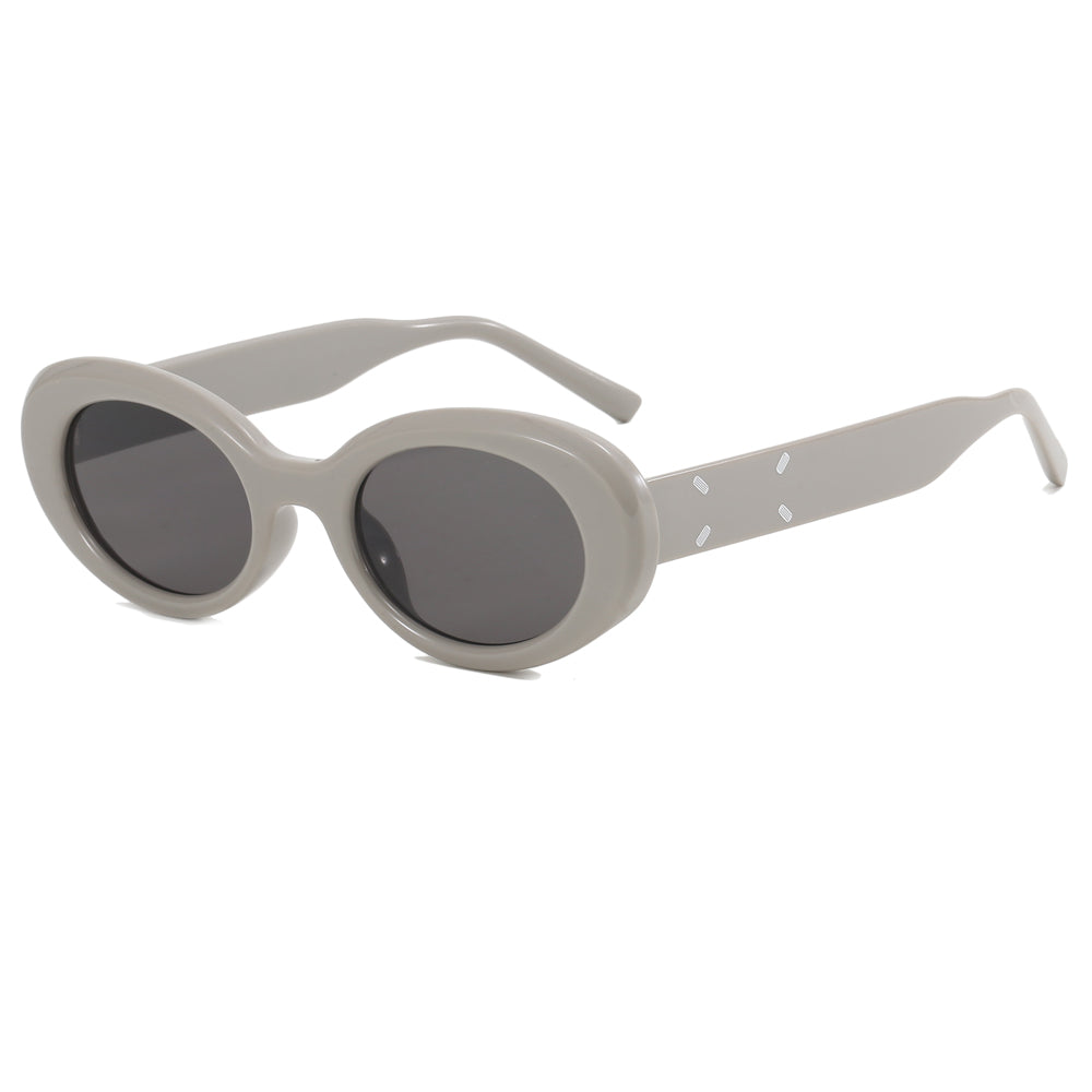 Women Retro Vintage Small Oval Stylish Shades Sunglasses