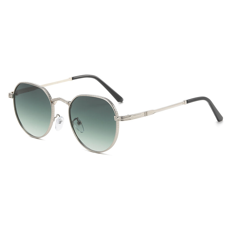 Retro Round Metal Sunglasses
