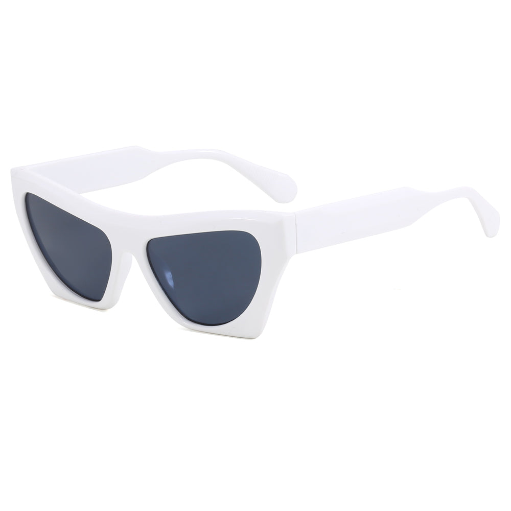 Cat Eye Thick Women Irregular Square Sunglasses