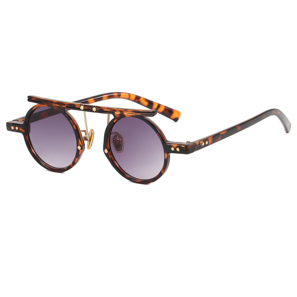 Fashion Round Steampunk Sunglasses