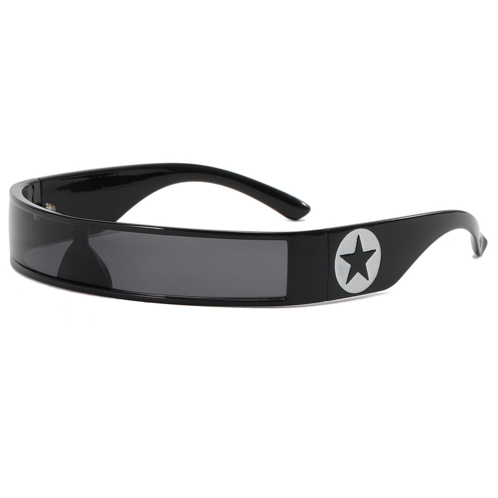 Y2K Cyberpunk Futuristic Sports Sunglasses