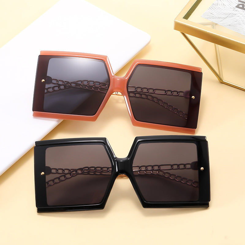 Oversized Square Shades Sunglasses