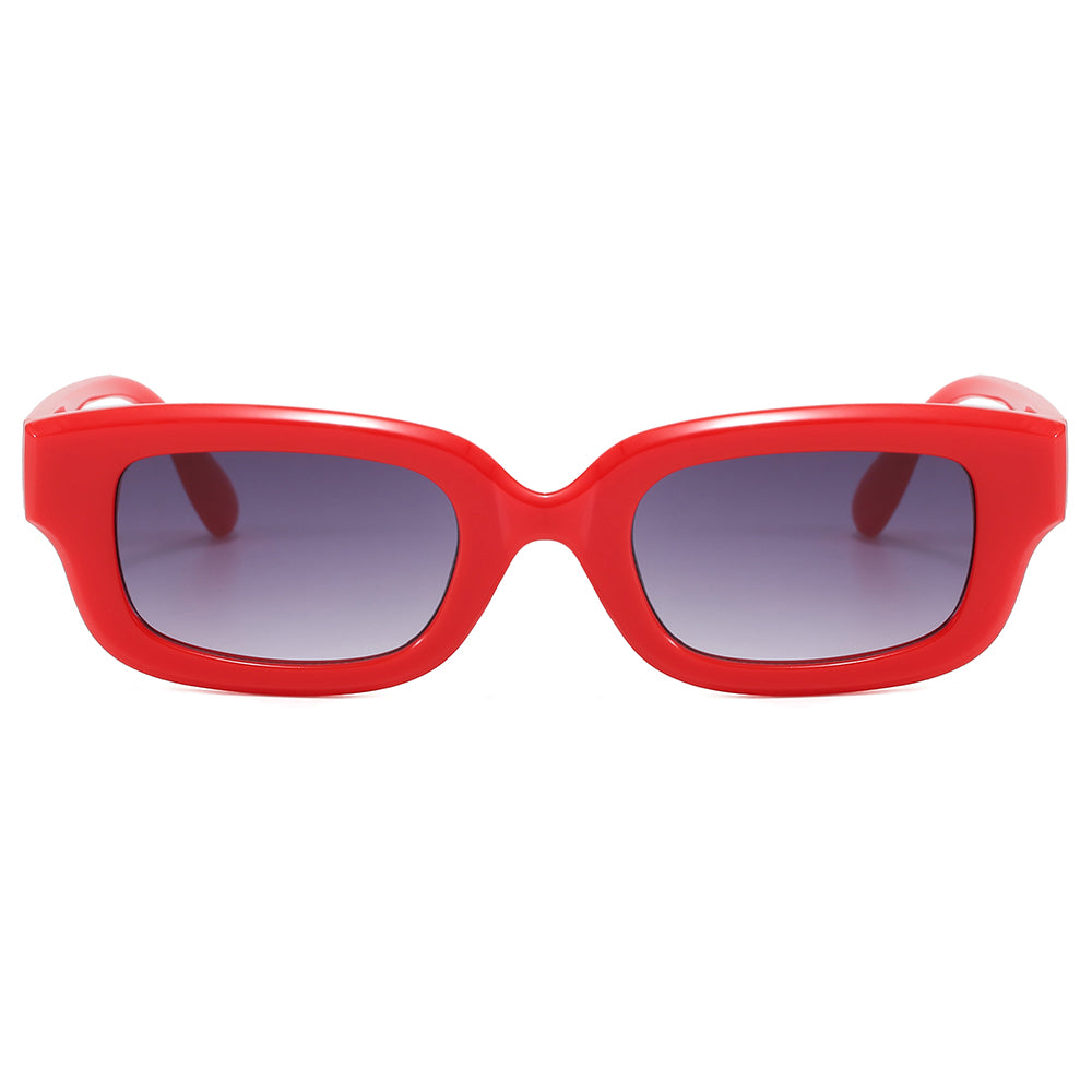 Classic Rectangular Thick Frame UV400 Sunglasses