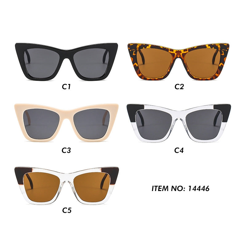 Women Square Trendy Cateye Sunglasses